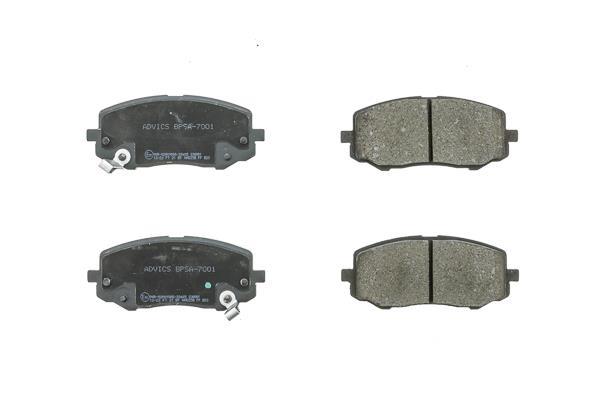 Jeu de 4 plaquettes de frein AISIN ref. BPSA-7001